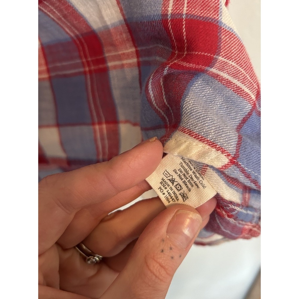 The Normal Brand Skipper Button Down XXL NWT Plaid Americana Preppy - Picture 11 of 11
